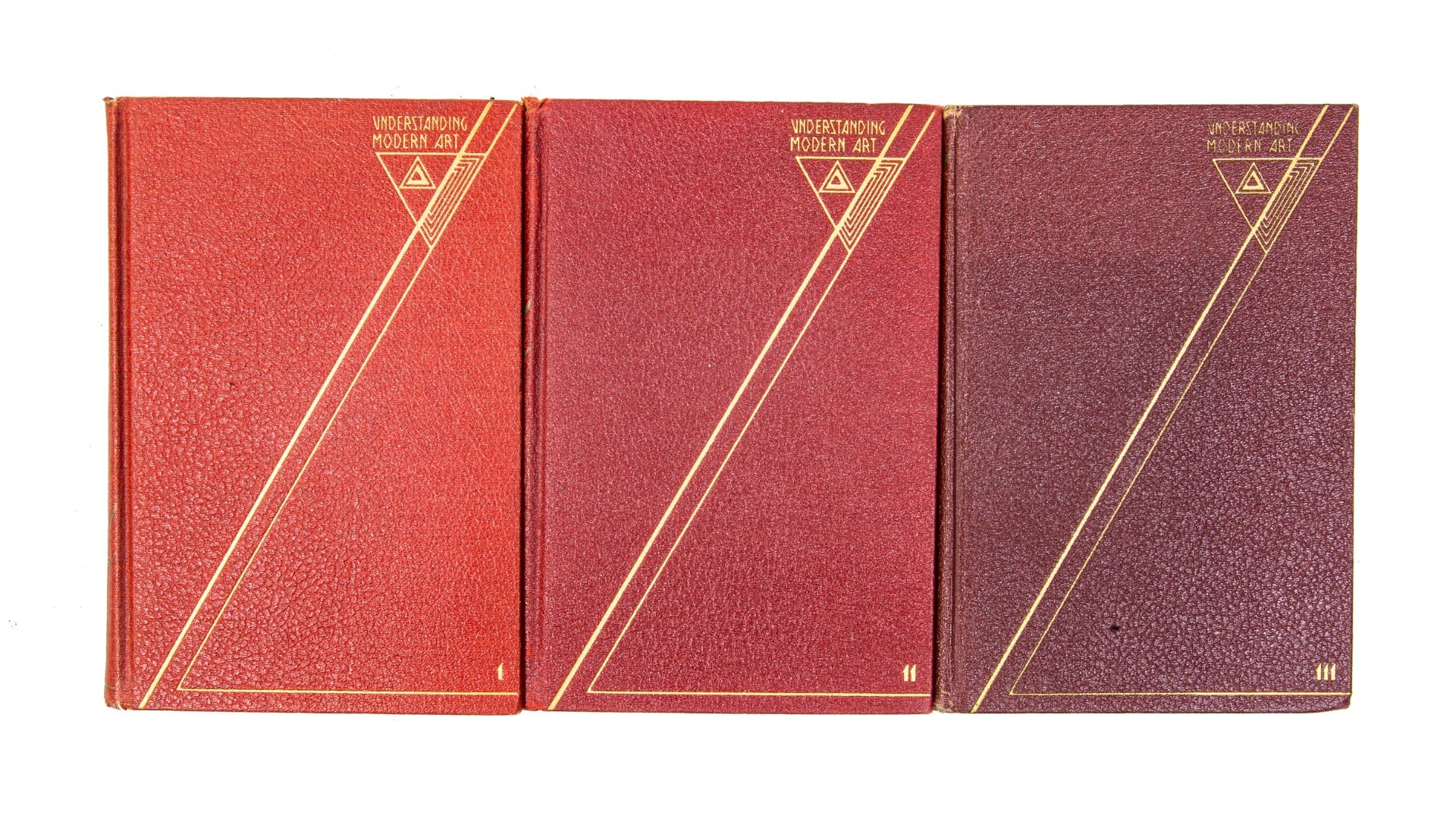 bruce goff-designed three-volume set entitled "orientation for modern times" prepared by delphian society
