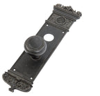 original yale and towne custom-designed downtown st. louis 1897 century building office door hardware