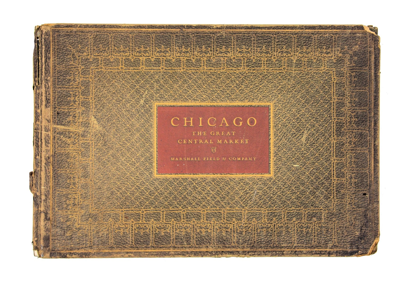 rare 1921 oversized profusely illustrated "chicago the great central market" as presented by marshall field and company