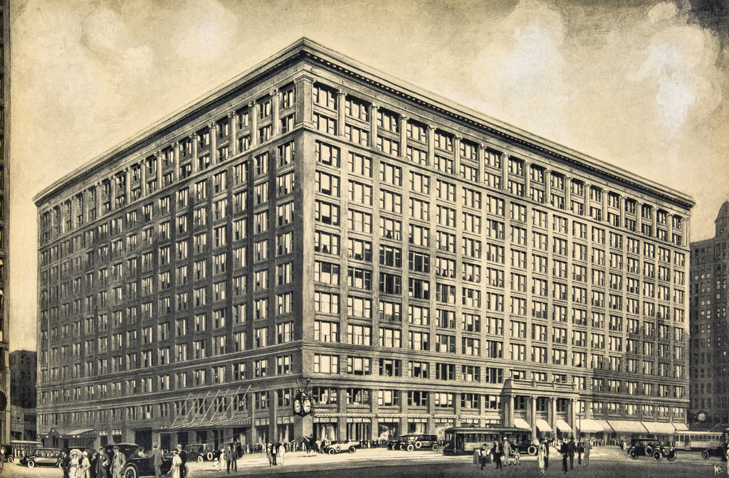 rare 1921 oversized profusely illustrated "chicago the great central market" as presented by marshall field and company