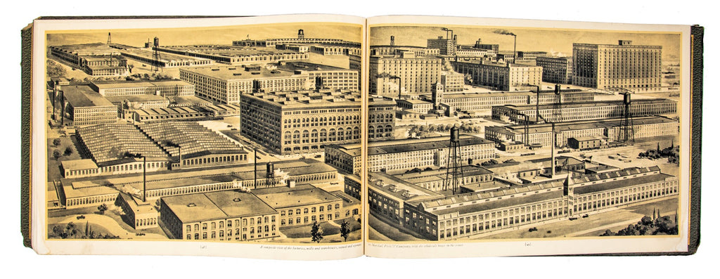rare 1921 oversized profusely illustrated "chicago the great central market" as presented by marshall field and company