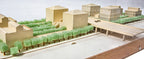 1989-90 stanley tigerman-designed "dearborn park project" original architectural presentation model with case
