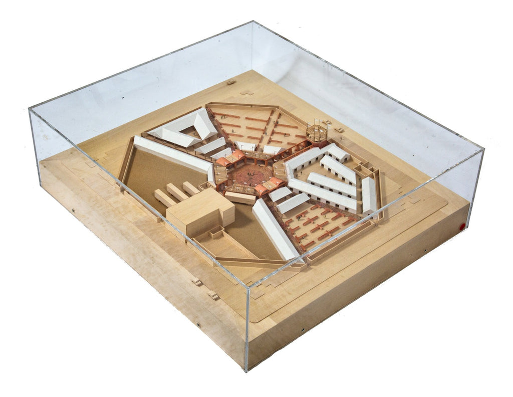 oversized original 1980s-1990s museum-quality stanley tigerman architectural presentation model
