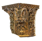 original 1908 frost and granger-designed sullivanesque style interior chicago stock exchange trading room plaster capital