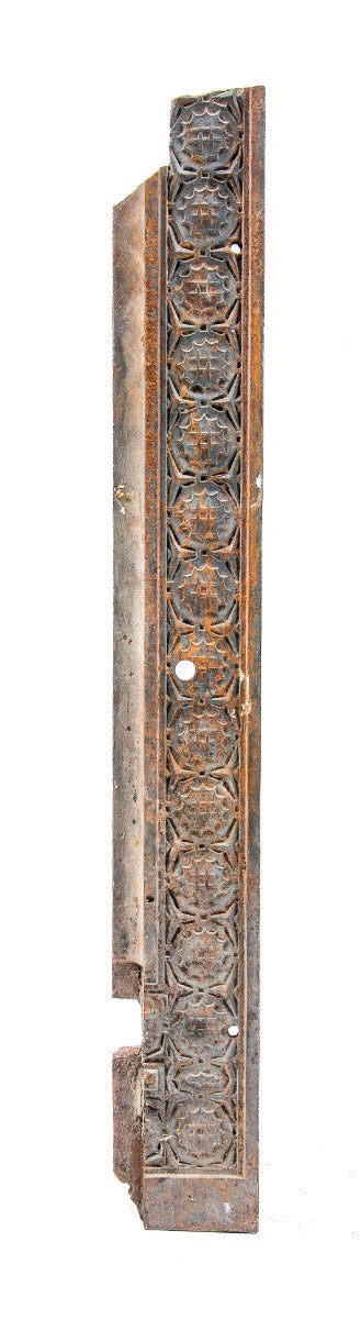 original museum-quality 1898 louis h. sullivan-designed downtown chicago schlesinger and mayer pedestrian bridge exterior border segment