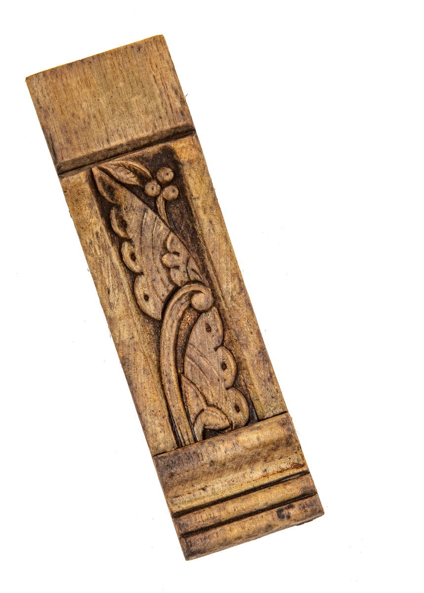 rare john wellborn root-designed carved wood corbel salvaged from 1879 hayden house during its demolition