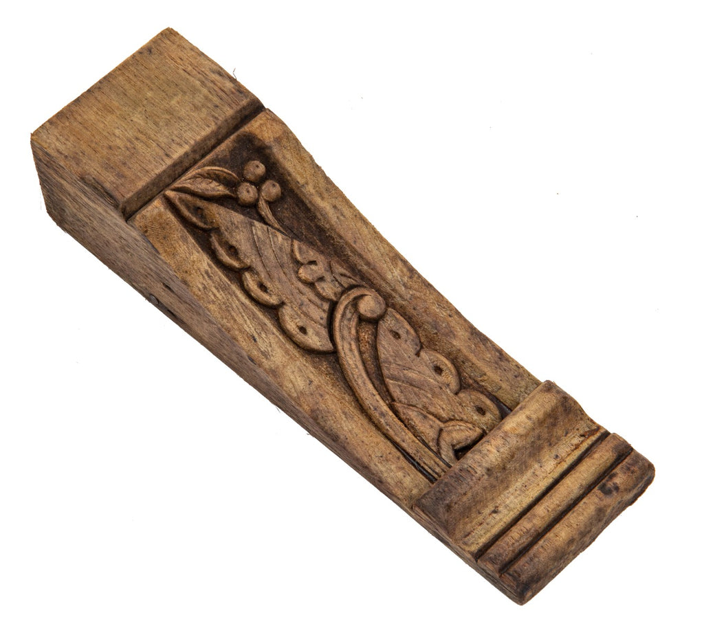 rare john wellborn root-designed carved wood corbel salvaged from 1879 hayden house during its demolition