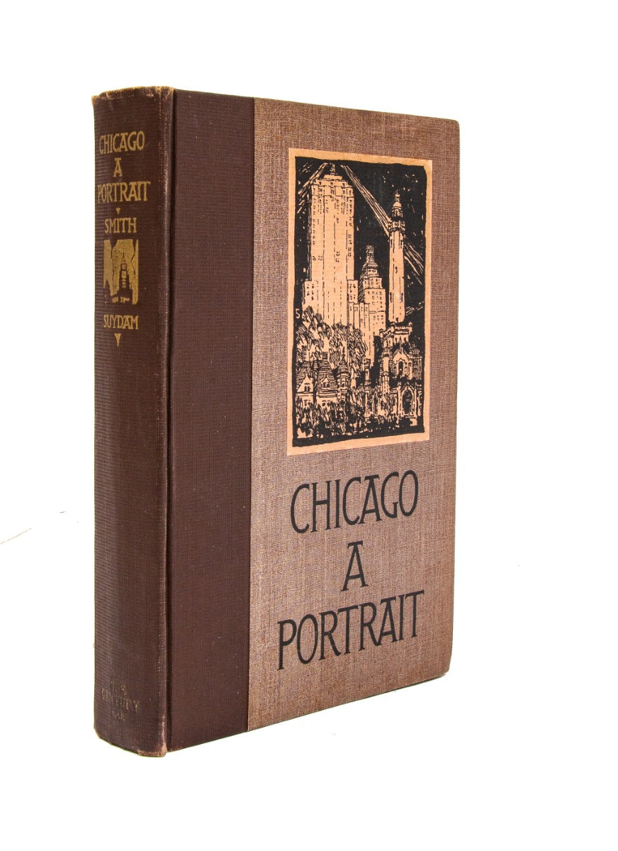 1931 chicago a portrait hardboundd book by  henry justin smith