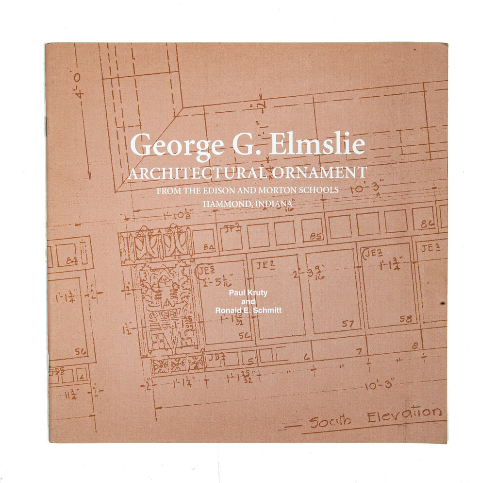 hard to find original softcover george grant elmslie architectural ornament from the edison and morton schools in indiana