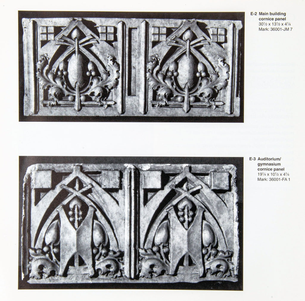 hard to find original softcover george grant elmslie architectural ornament from the edison and morton schools in indiana