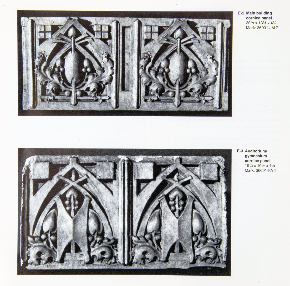 hard to find original softcover george grant elmslie architectural ornament from the edison and morton schools in indiana