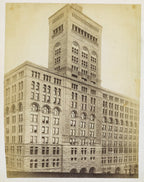 historically important original 1890 louis h. sullivan-designed cast plaster ornament from auditorium building 7th floor recital hall