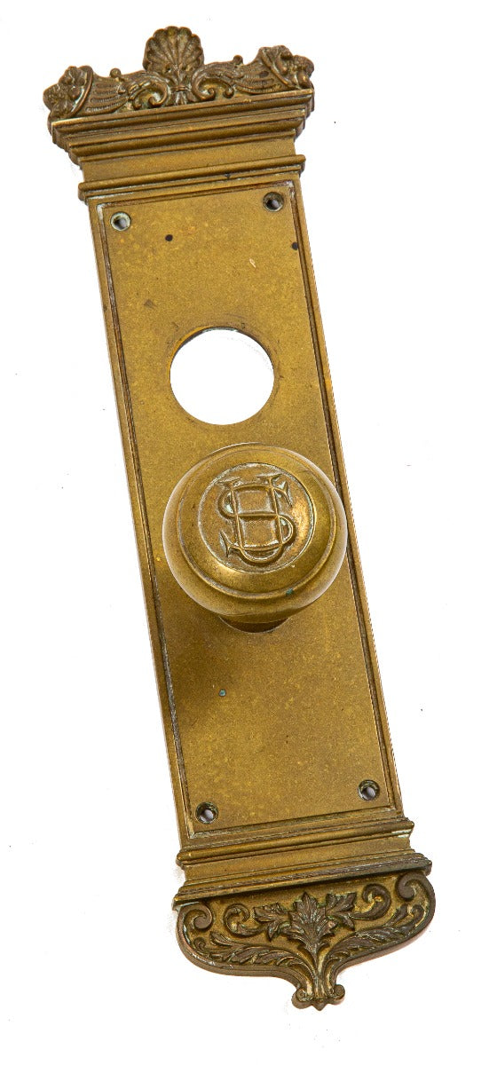 historically important henry ives cobb-designed custom hardware for chicago's federal building