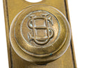 historically important henry ives cobb-designed custom hardware for chicago's federal building