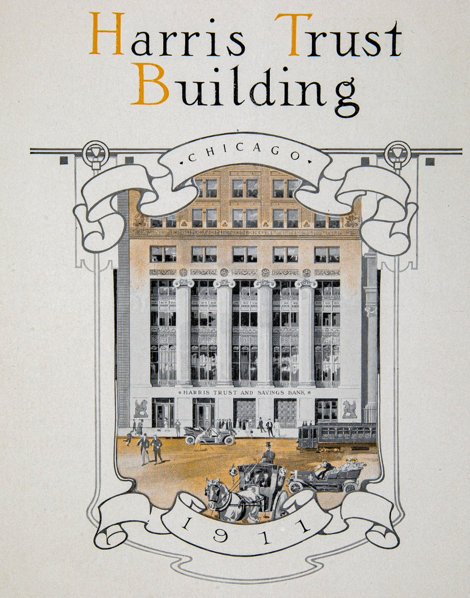 group of original hard to find early 20th century chicago commerical building rental booklets and brochures