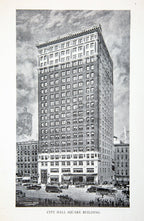 group of original hard to find early 20th century chicago commerical building rental booklets and brochures