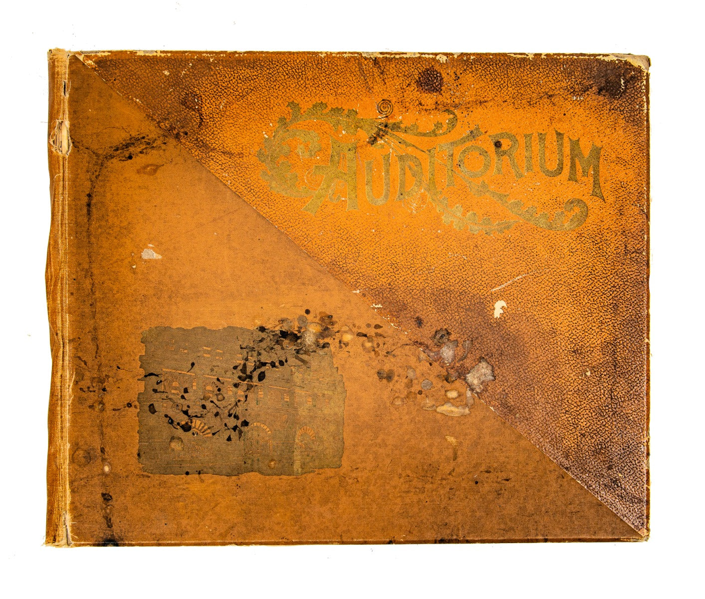 exceptionally rare and original 1889 offical adler and sullivan auditorium building and theater dedication book