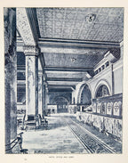 exceptionally rare and original 1889 offical adler and sullivan auditorium building and theater dedication book