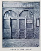 exceptionally rare and original 1889 offical adler and sullivan auditorium building and theater dedication book