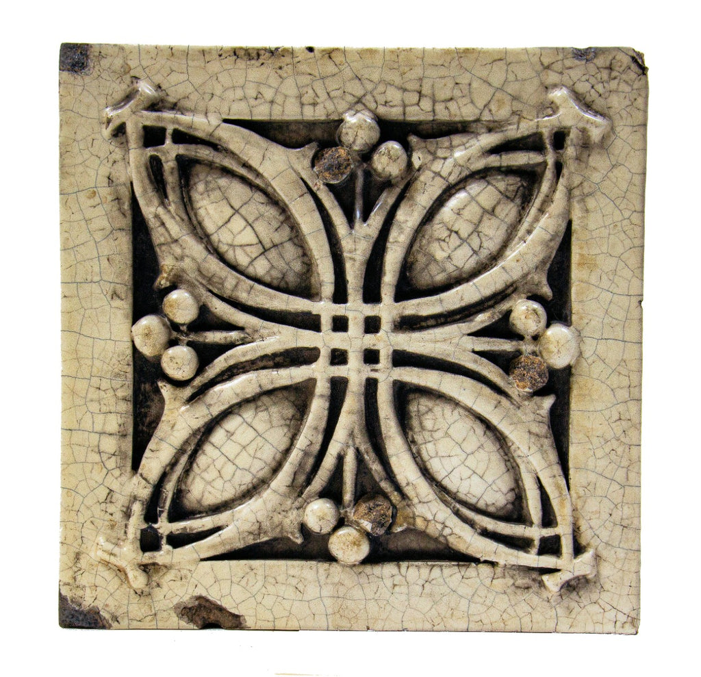 original white glazed terra cotta midland terra cotta "sullivanesque" style terra cotta block
