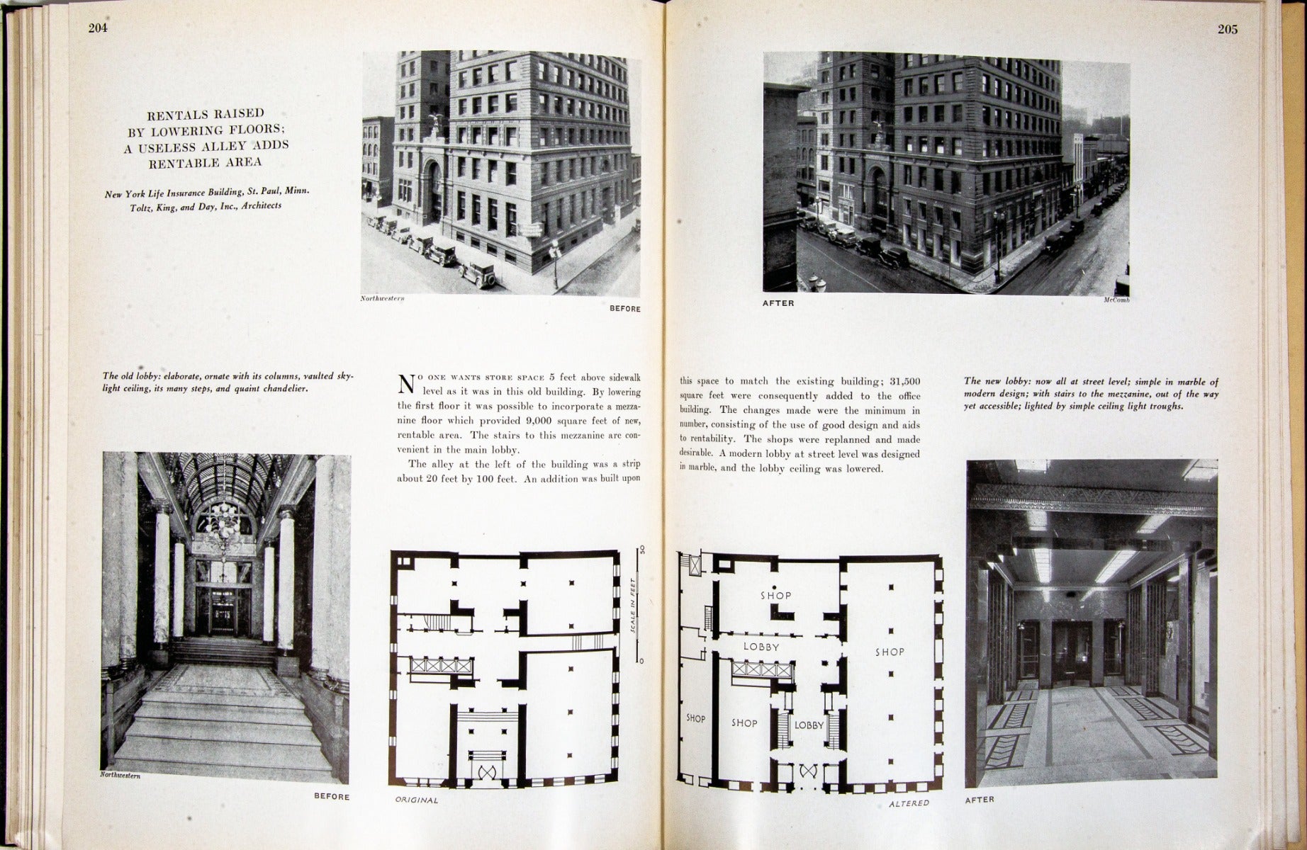rare 1935 profusely illustrated modernizing buildings for profit by kenneth kingley stowell