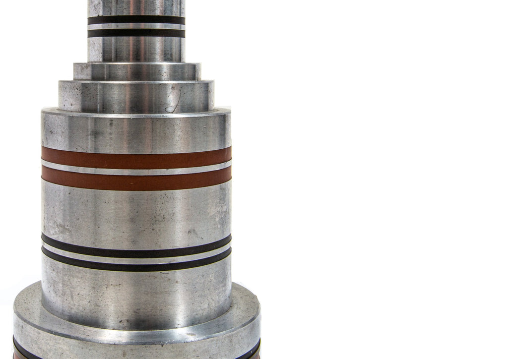 highly sought after iconic american art deco machine age c. 1930's walter von nessen spun aluminum and bakelite table or desk lamp