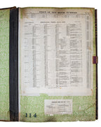 hard to find oversized 1908 hard bound chicago sanborn insurance atlas map volume 18