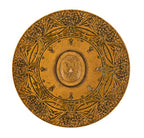highly stylized cast bronze double-sided 1869-1969 chicago chapter american institute of architects centennial medal