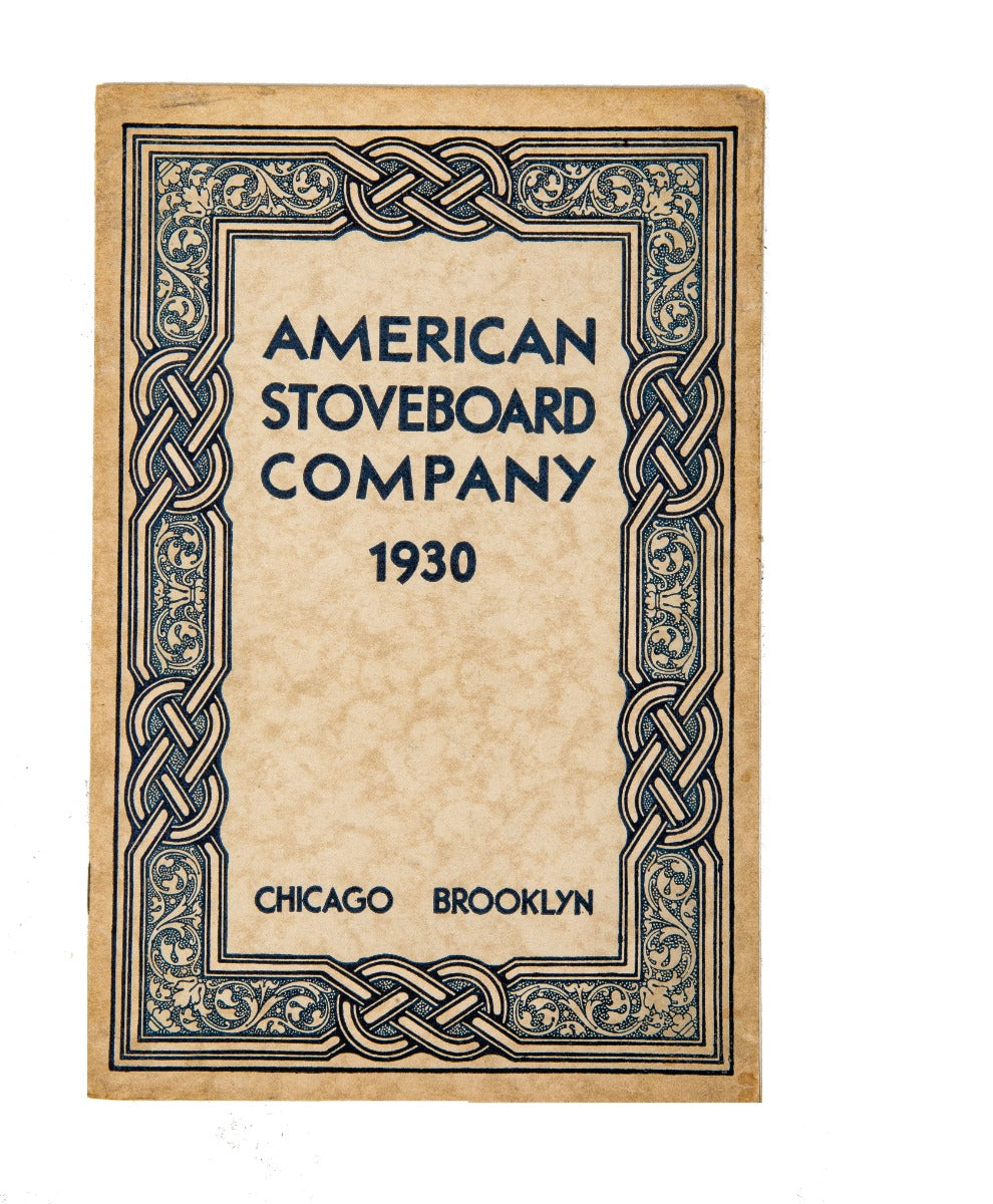 rare original and profusely illustrated color american stoveboard company catalog