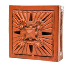 original red slip glazed 1884 louis h. sullivan-designed martin barbe residence terra cotta block