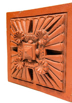 original red slip glazed 1884 louis h. sullivan-designed martin barbe residence terra cotta block