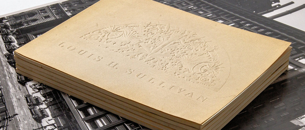 seldom found original 1981 louis h. sullivan - architectural ornament collection southern illinois university at edwardsville softbound book or catalog