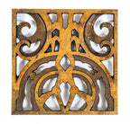 diminutive historically important cast bronze loan & robertson new york city chanin building elevator grille