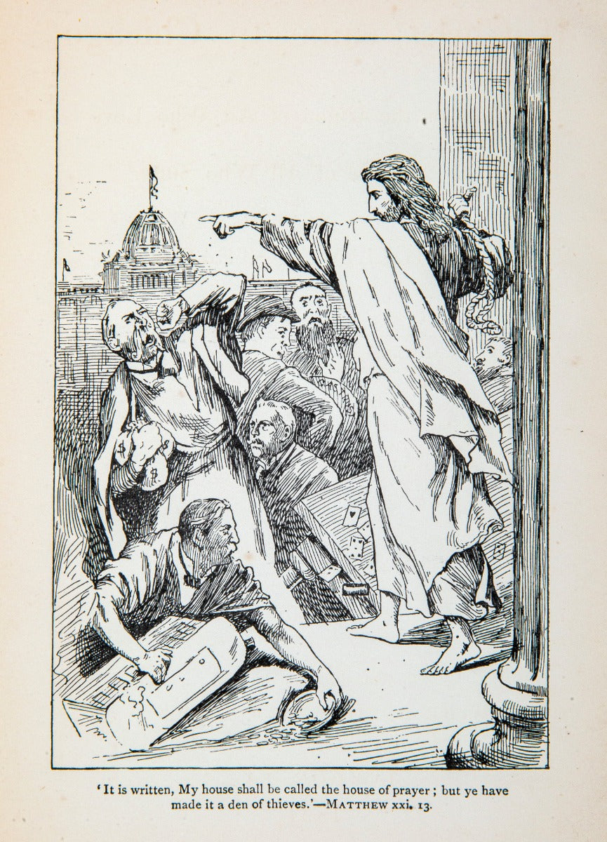 rare 1894 first edition "if christ came to chicago" by william t. stead