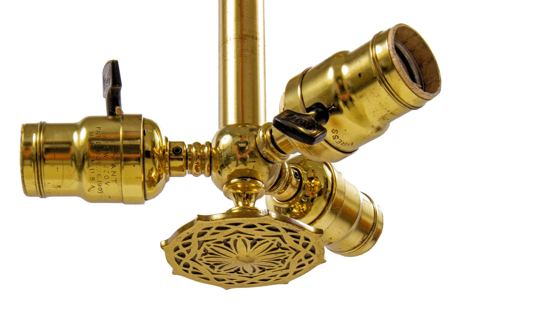 original 1894 historically important museum quality adler & sullivan chicago stock exchange building lobby ceiling pendant light fixture designed by louis h. louis sullivan