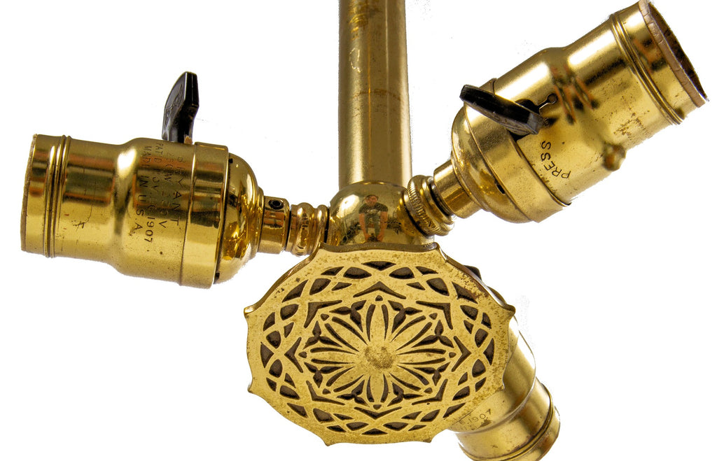 original 1894 historically important museum quality adler & sullivan chicago stock exchange building lobby ceiling pendant light fixture designed by louis h. louis sullivan