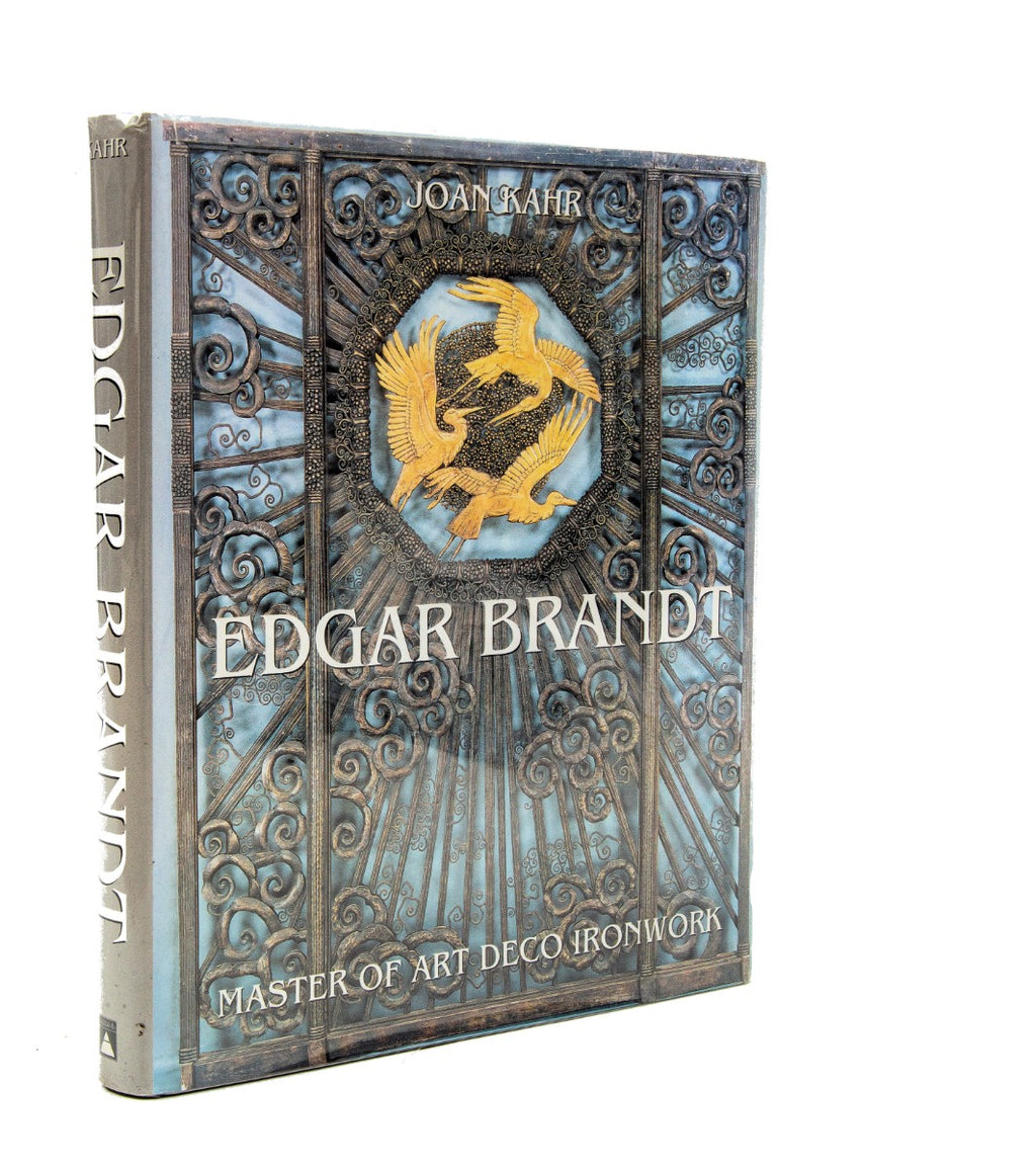 edgar brandt: master of art deco ironwork 1999 hardcover book with original dust jacket