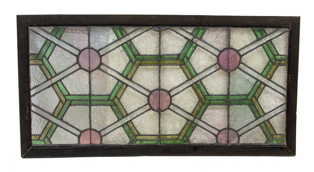 original 1893 museum-quality adler and sullivan chicago stock exchange trading room art glass skylight window