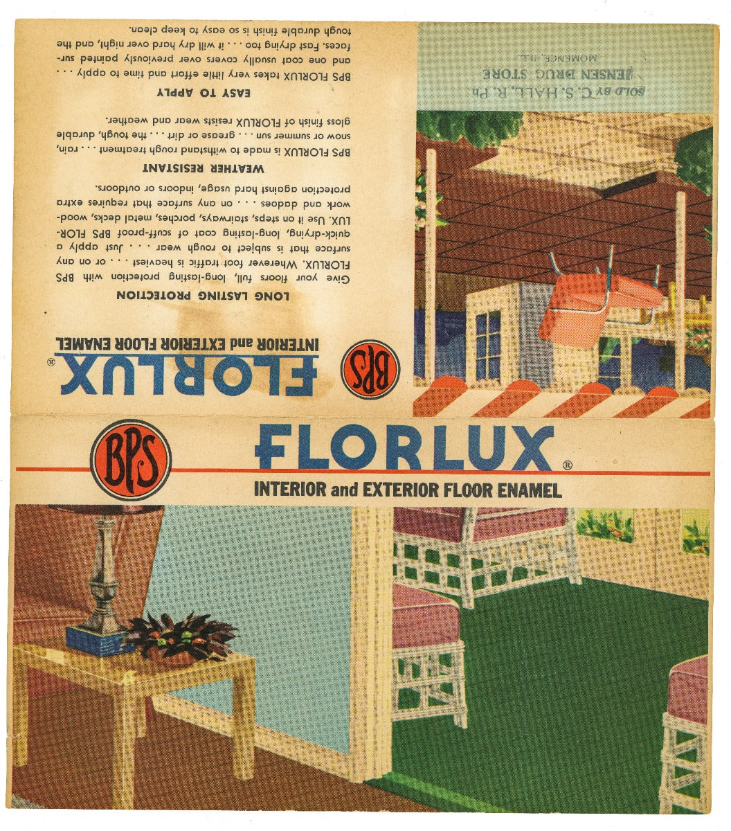 rare collection of original 19th and early 20th century residential and commerical building paint sample cards