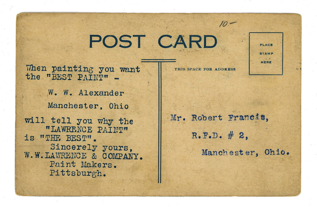 rare collection of original 19th and early 20th century residential and commerical building paint sample cards