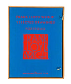 original limited edition oversized 1980 frank lloyd wright selected drawings portfolio volume two, copy number a 203