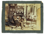 group of original late 19th and early 20th century photographic images of american residential victorian interiors