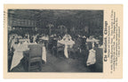 group of three original early 20th century chicago stratford hotel real photo postcards