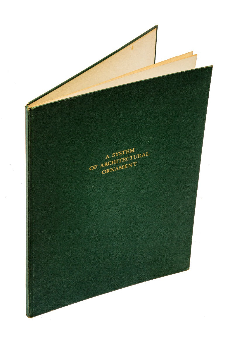 scarce hardbound 1961 edition of louis sullivan's "a system of architectural ornament"