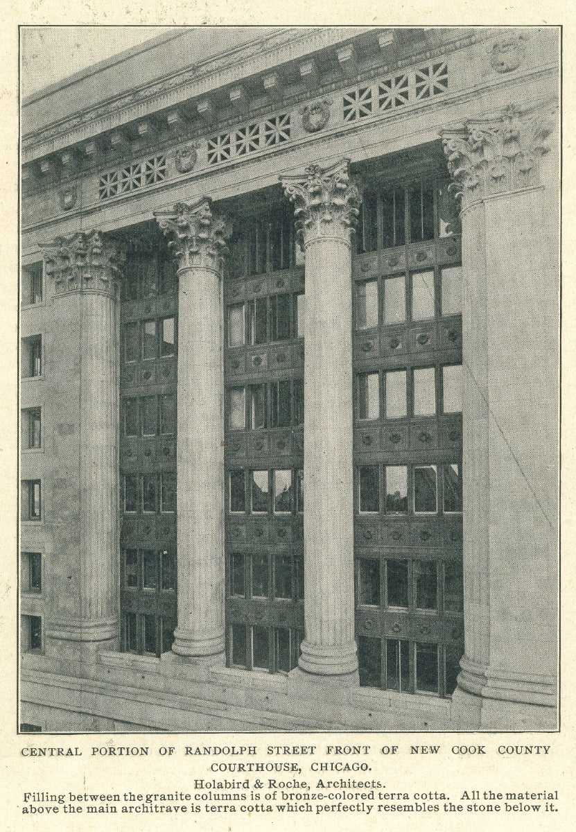 collection of original early 20th century northwestern terra cotta company periodical advertisements