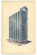 original 1950s dedication booklet for skidmore, owings, and merrill's inland steel building located at 30 west monroe in chicago