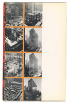 original 1950s dedication booklet for skidmore, owings, and merrill's inland steel building located at 30 west monroe in chicago