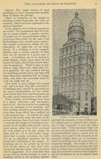 1896 cosmopolitan article on the "dangers of high buildings," by ernest flagg