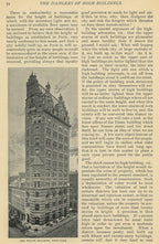 1896 cosmopolitan article on the "dangers of high buildings," by ernest flagg