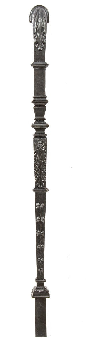 original 1895 holabird and roche marquette building interior ornamental cast iron staircase baluster
